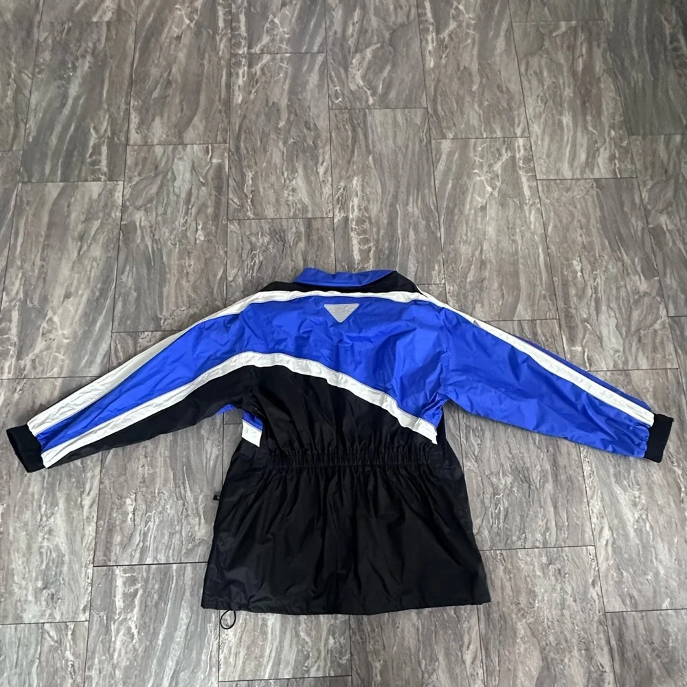 Tourmaster‎ Defender Windbreaker Blue motorcycle  Rain Jacket Waterproof 2XL